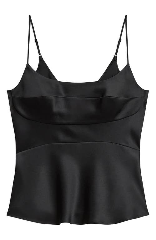 Theory Satin Camisole In Black