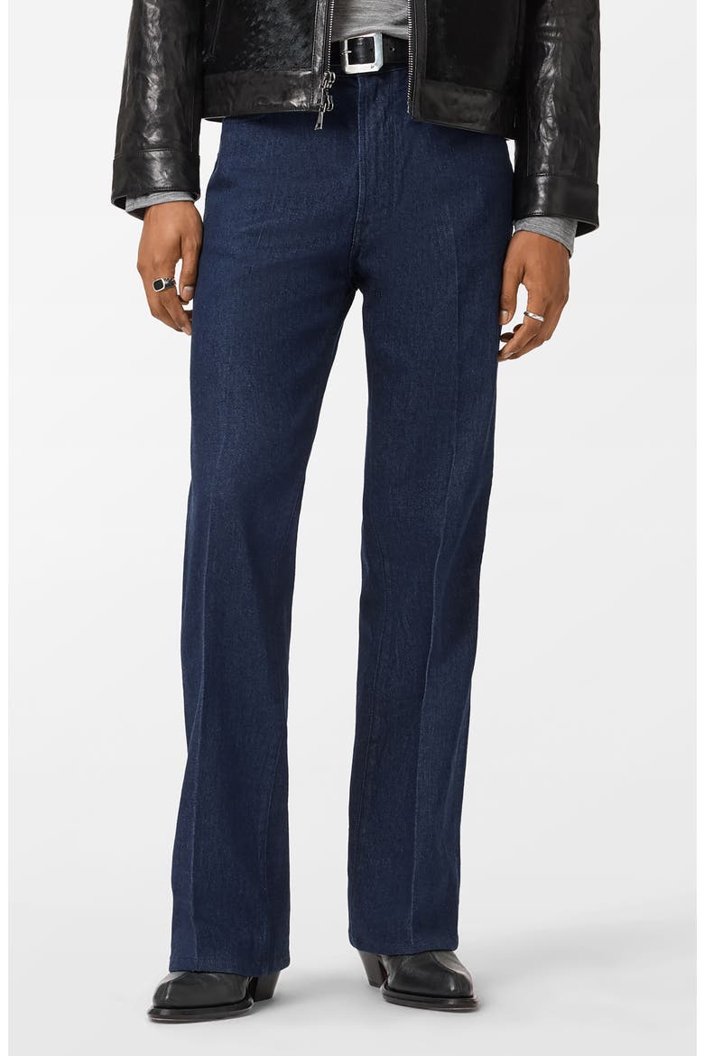 Silas Straight Leg Jeans, Main, color, NAVY