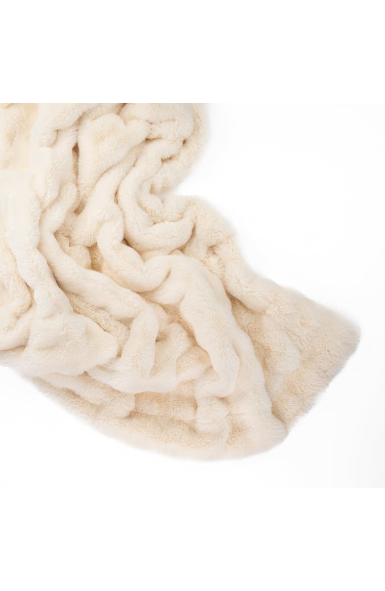 Prince of Scots Southampton Home Cloud Throw, Alternate, color, Champagne Mist