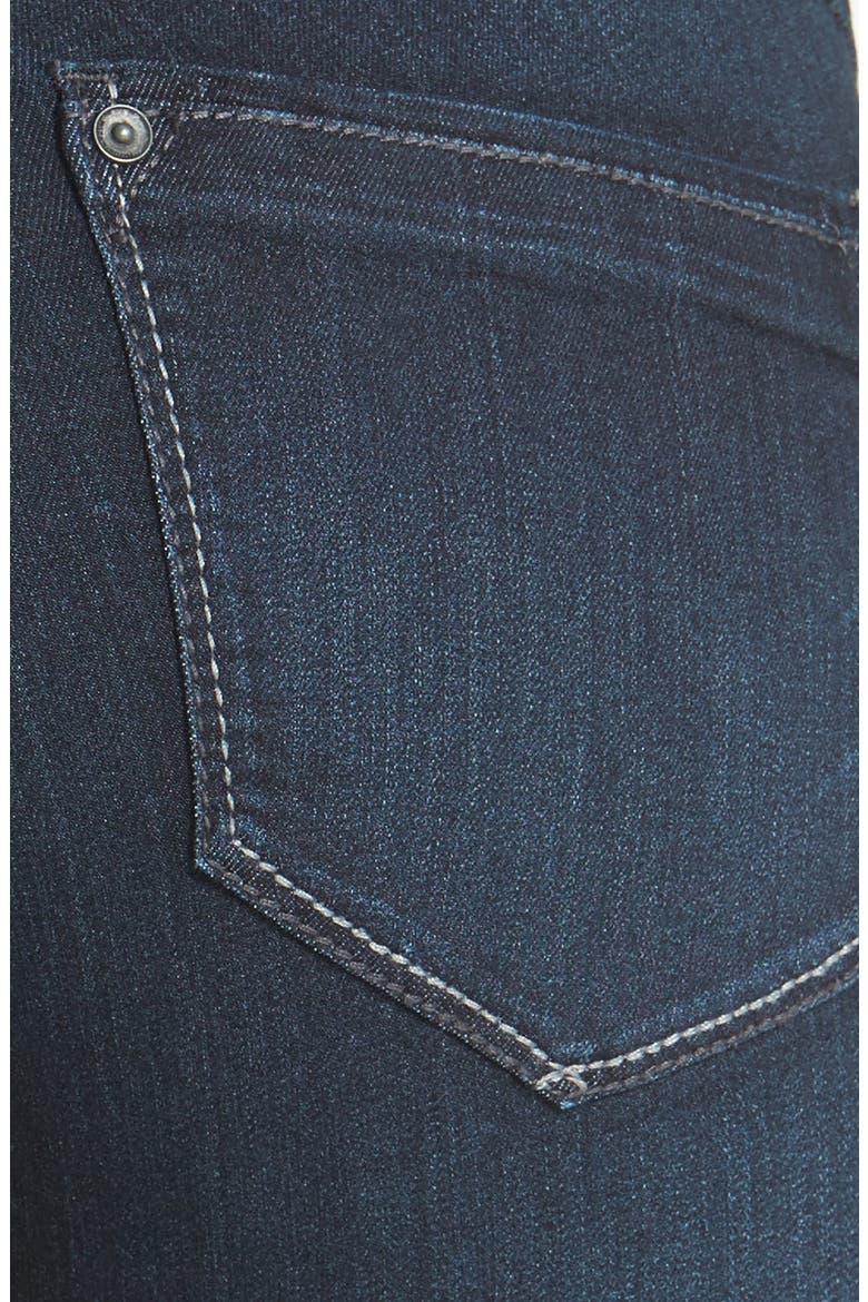 Stretch Denim Leggings (Nordstrom Exclusive), Alternate, color, INDIGO