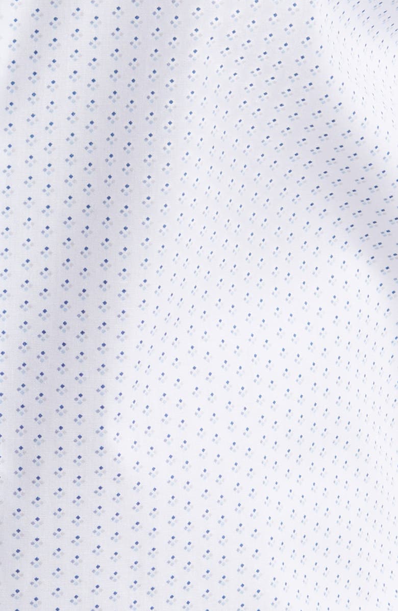 Nordstrom Extra Trim Fit Diamond Pattern Dress Shirt, Alternate, color, 