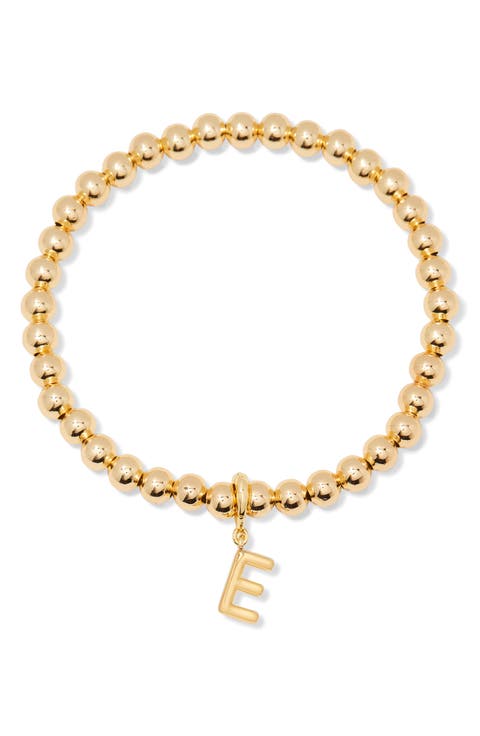 Makenna Initial Charm Bracelet