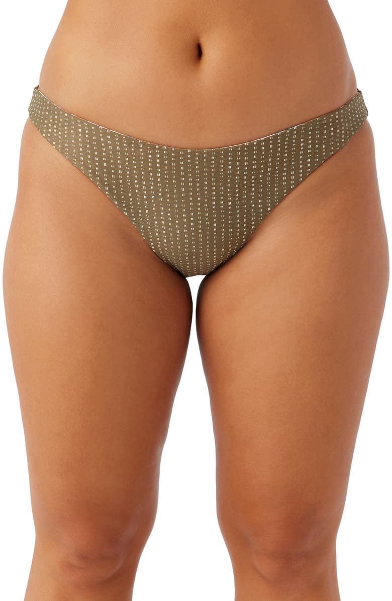 O'Neill Amryn Geo Rockley Reversible Swim Bottoms, Alternate, color, Military Olive