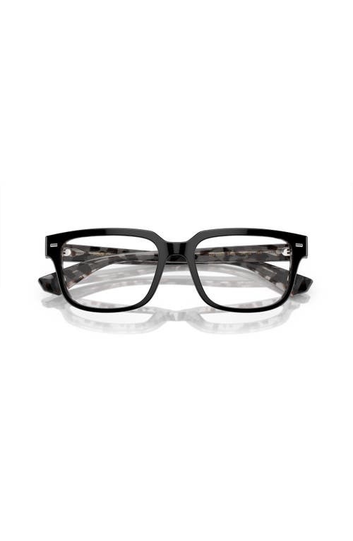 Dolce & Gabbana Dolce&gabbana 54mm Square Optical Glasses In Black