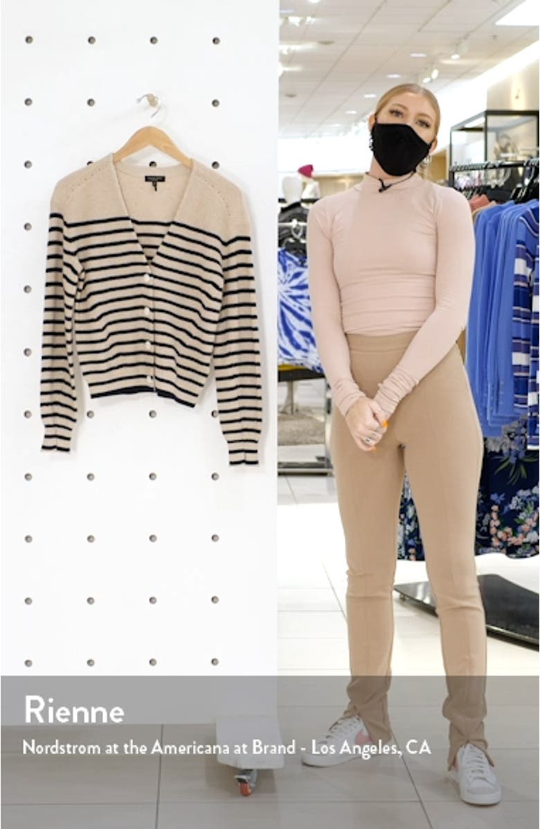 Ann Stripe Cardigan, sales video thumbnail