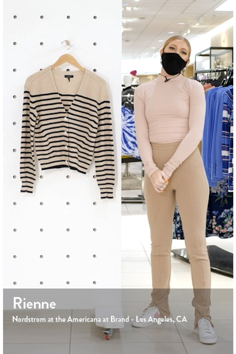 Ann Stripe Cardigan video