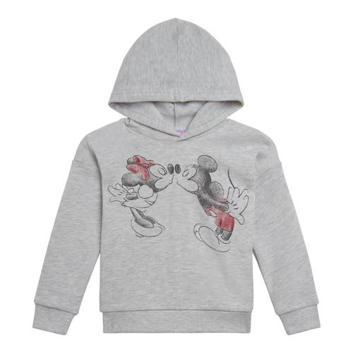 Disney Fleece Hoodie & Pants Set In Gray