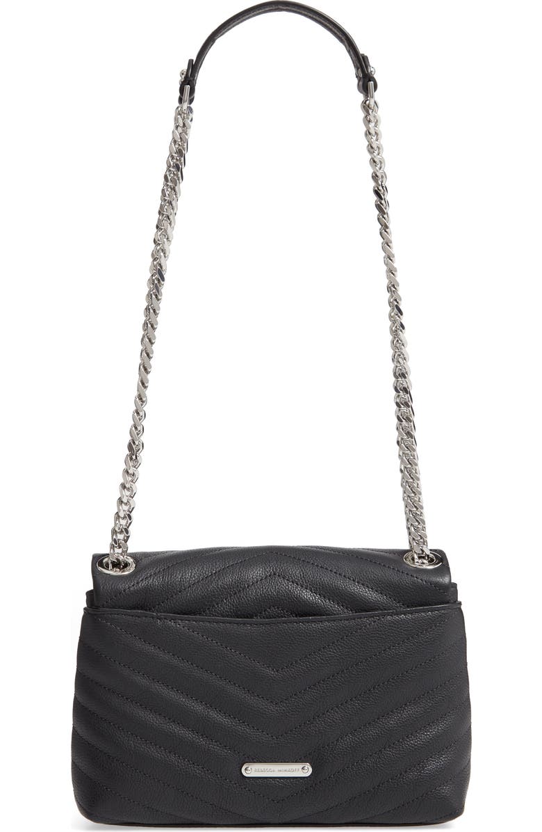 Rebecca Minkoff Edie Quilted Leather Crossbody Bag, Alternate, color,