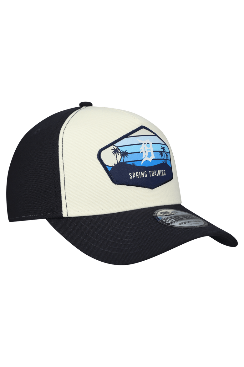 Men's New Era  Stone Detroit Tigers 2026 Spring Training Fan Pack Gradient 39THIRTY Flex Hat, Alternate, color, Stone