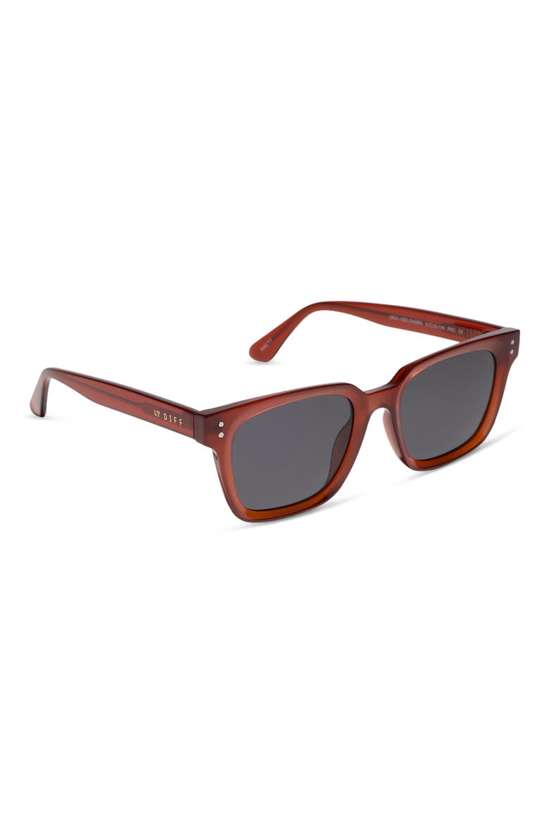Rhett Square Sunglasses, Alternate, color, CLAY/ GREY