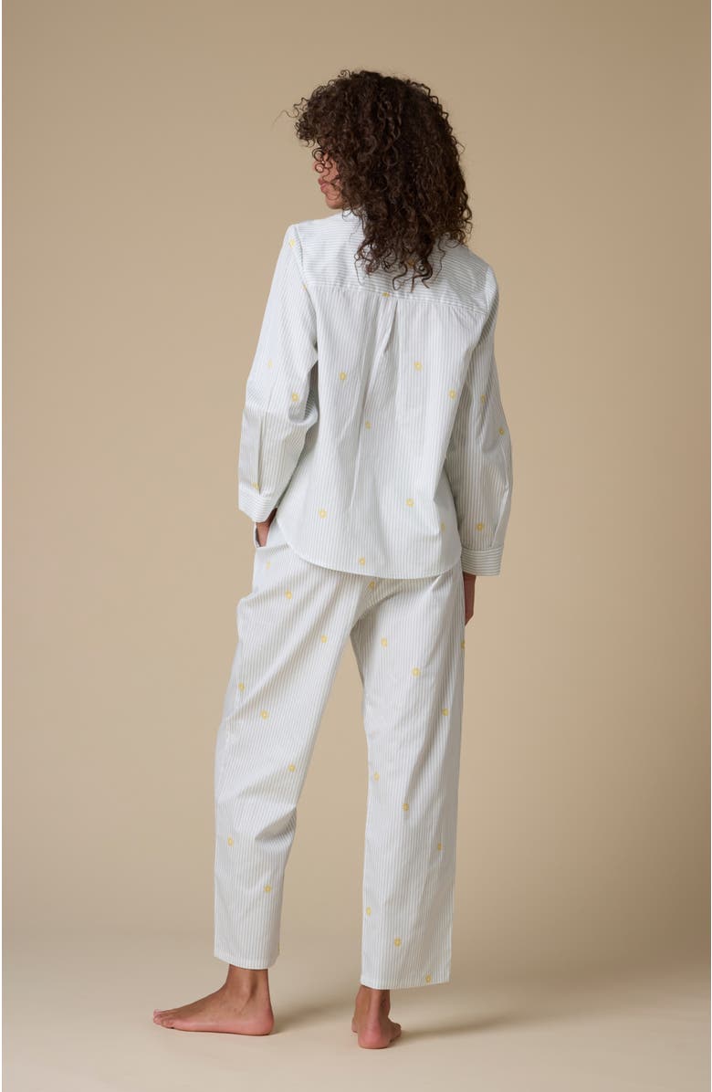 noon Cotton Long Sleeve Pajama Top, Alternate, color, 