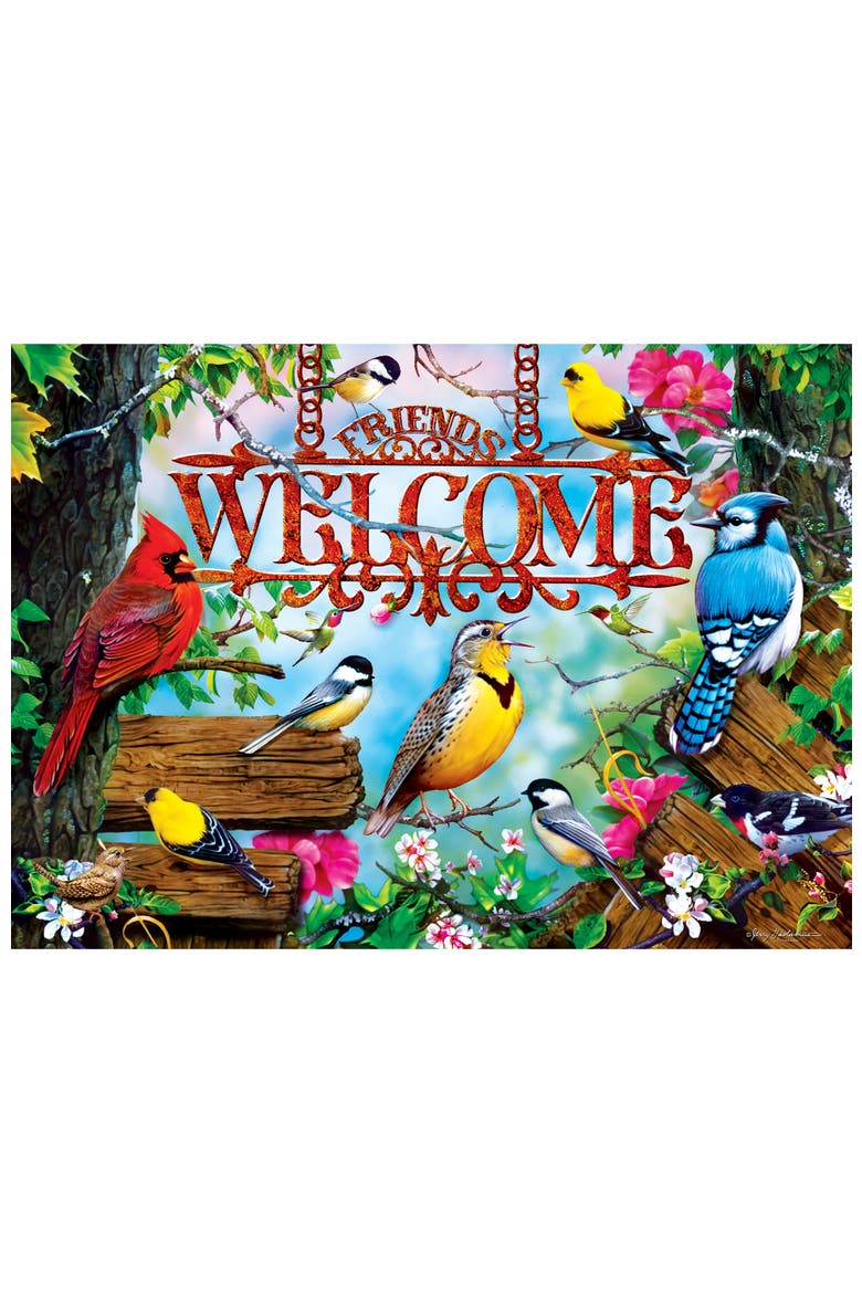 Perched 1000 Piece Jigsaw Puzzle, Alternate, color, Multicolor