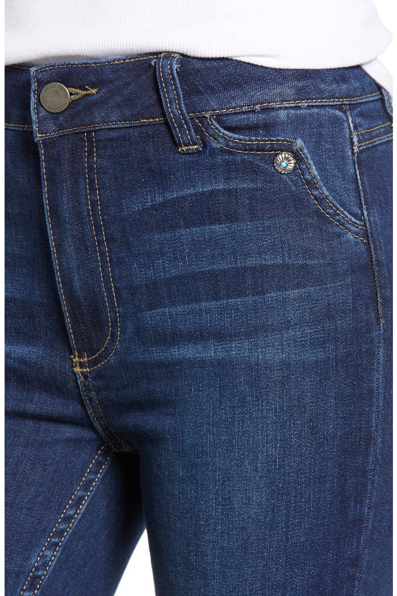 Transcend Vintage - Hoxton High Waist Ankle Straight Leg Jeans, Alternate, color, ARTURO