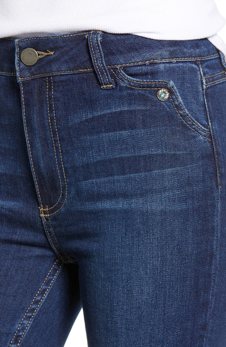 PAIGE Transcend Vintage - Hoxton High Waist Ankle Straight Leg Jeans, Alternate, color,