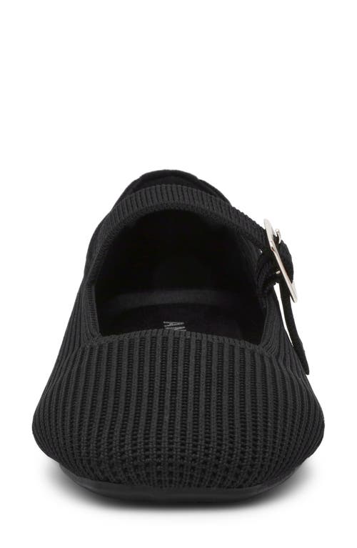 Anne Klein Mabel Mary Jane Flat In Black