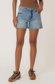 KUT from the Kloth Jane High Waist Denim Shorts