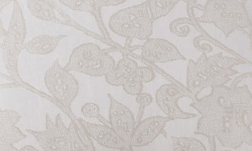 Coyuchi Heritage Jacquard Organic Cotton Sham In White