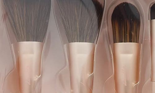 Danielle 6-piece Makeup Brush Set In Brown