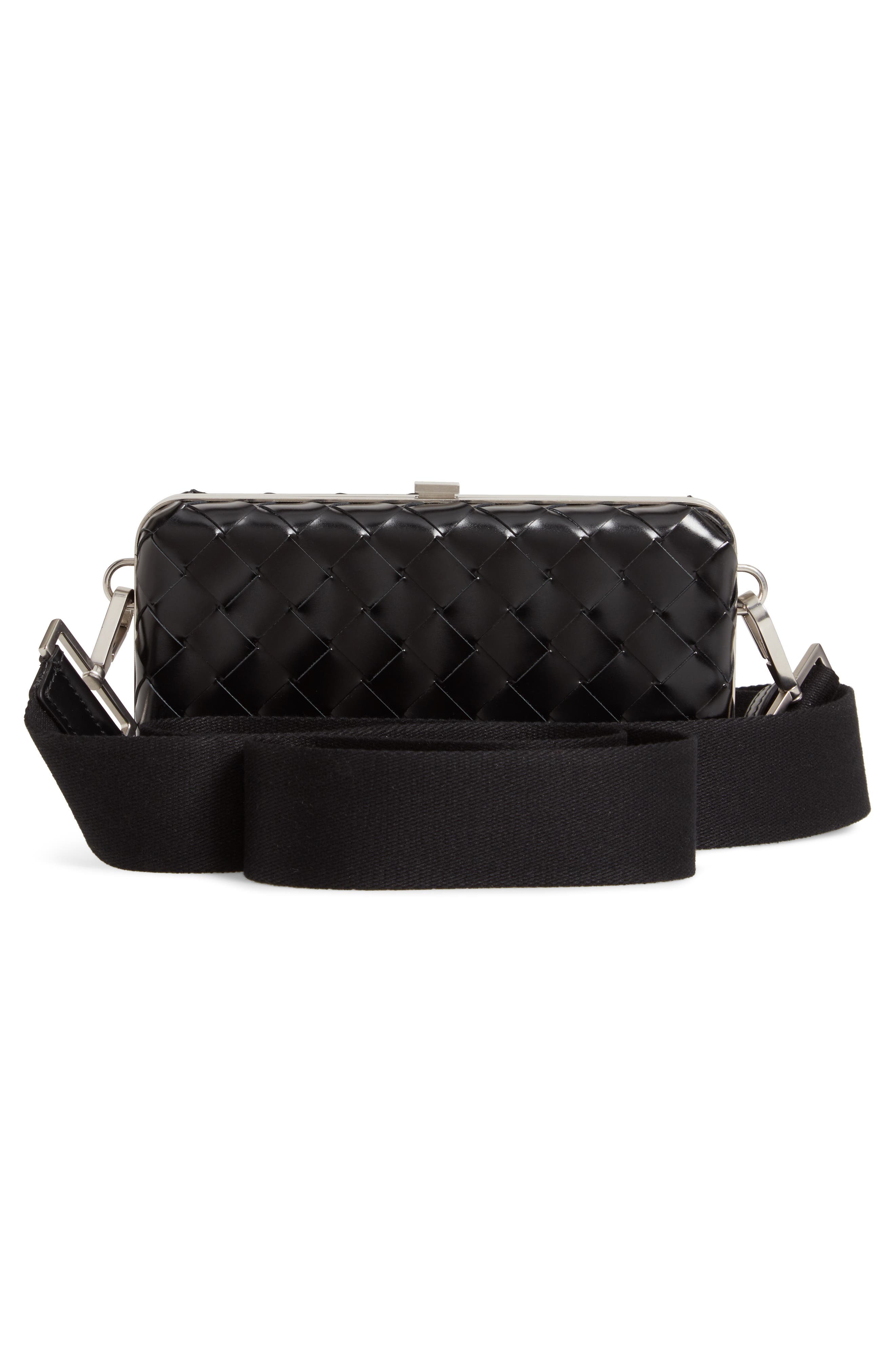 Bottega Veneta Cocco Crosshatch Leather Carrying Case, Alternate, color, 