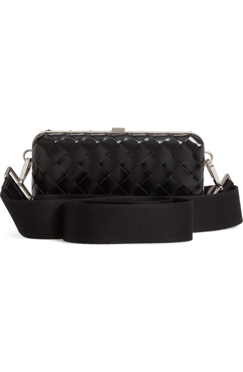 Bottega Veneta Cocco Crosshatch Leather Carrying Case, Alternate, color,