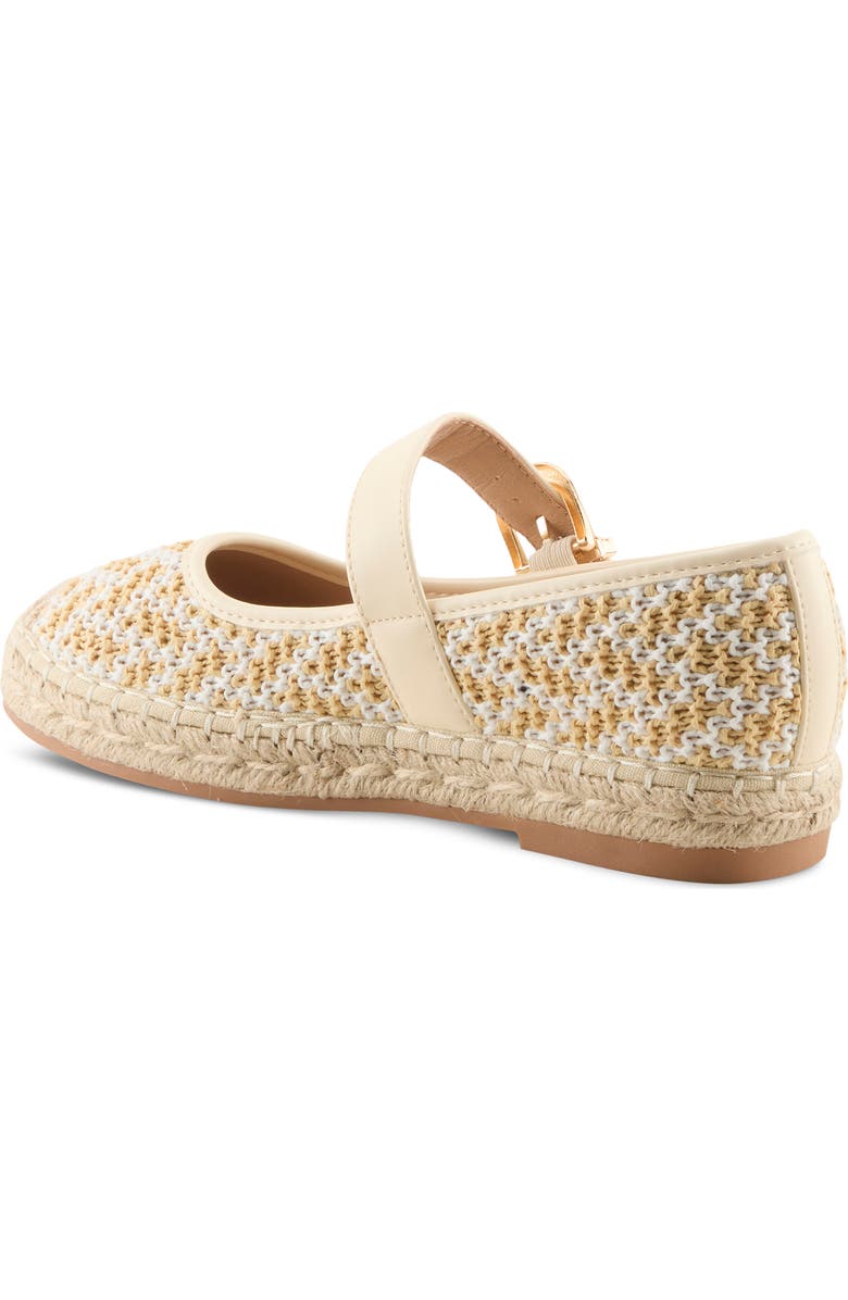 AZURA BY SPRING STEP Seaharbor Mary Jane Flat, Alternate, color, Beige Multi