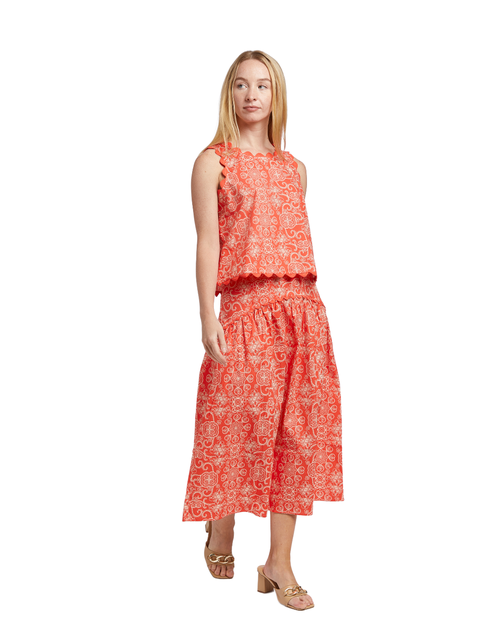 Taylor Tillman Josephine Skirt In White