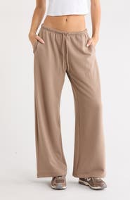 Abound Loved Fleece Wide Leg Pants