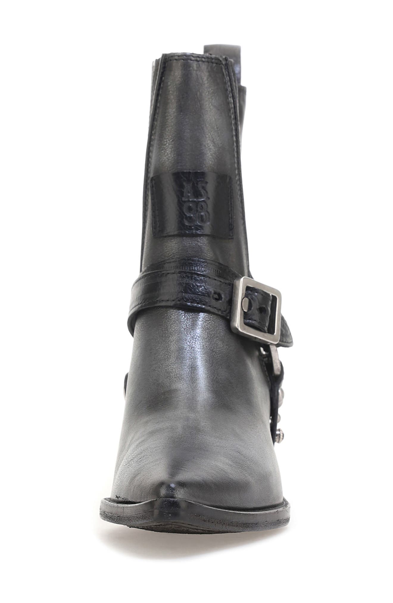 A.S.98 Colby Moto Boot, Alternate, color, Pewter