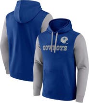 FANATICS Men's Fanatics Royal Dallas Cowboys Fleece Pullover Hoodie