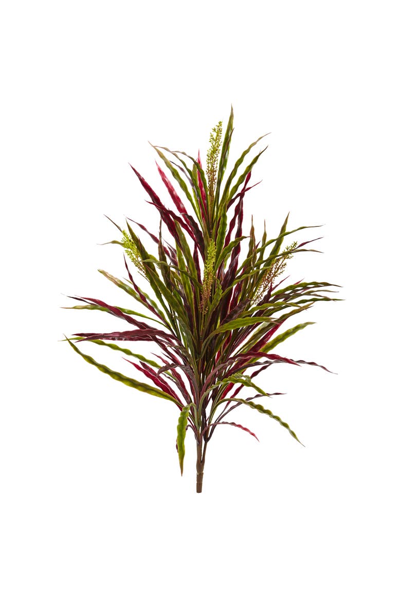 28-in Fall Vanilla Grass Artificial Plant, Main, color, Green