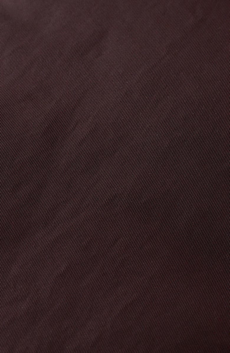 Scotch & Soda Aviator Collar Puffer Jacket, Alternate, color, Chocolate Plum