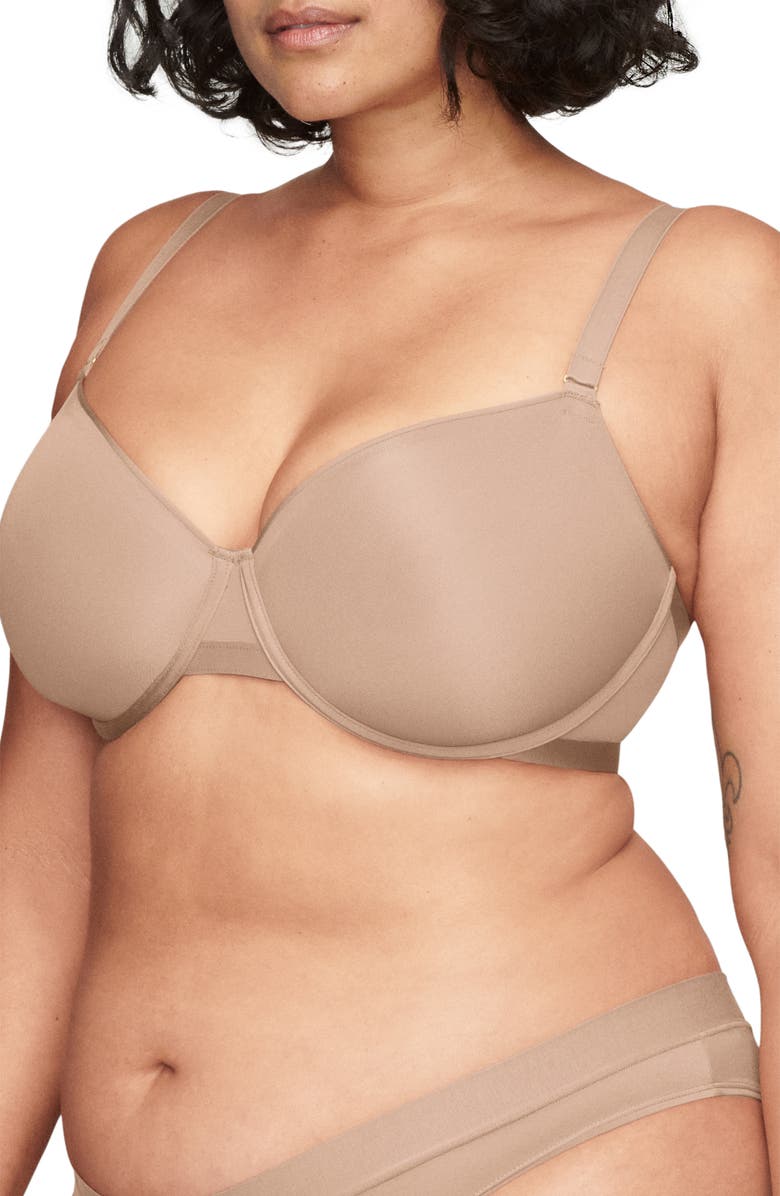 CUUP The Demi Underwire Spacer Bra, Alternate, color, 