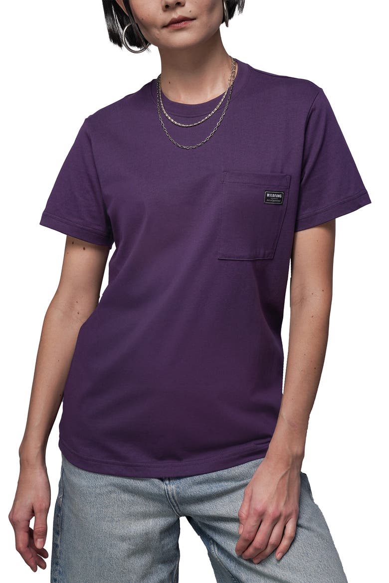 The Everyday Pocket Tee, Main, color, PLUM