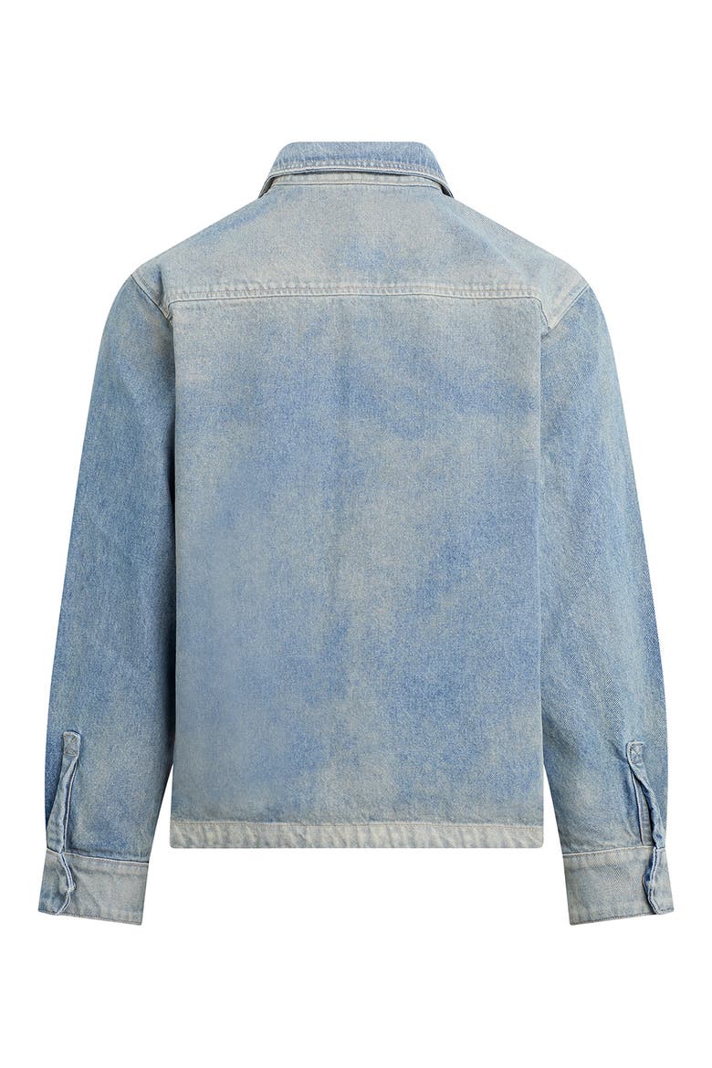 Denim Shirt Jacket, Alternate, color, TULUM