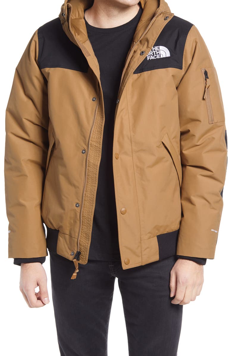 The North Face Newington Waterproof 550 Fill Power Down Jacket, Main, color,