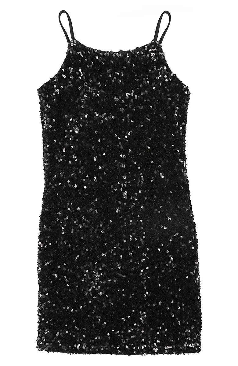 MIA New York Kids' Sequin Party Dress, Main, color,