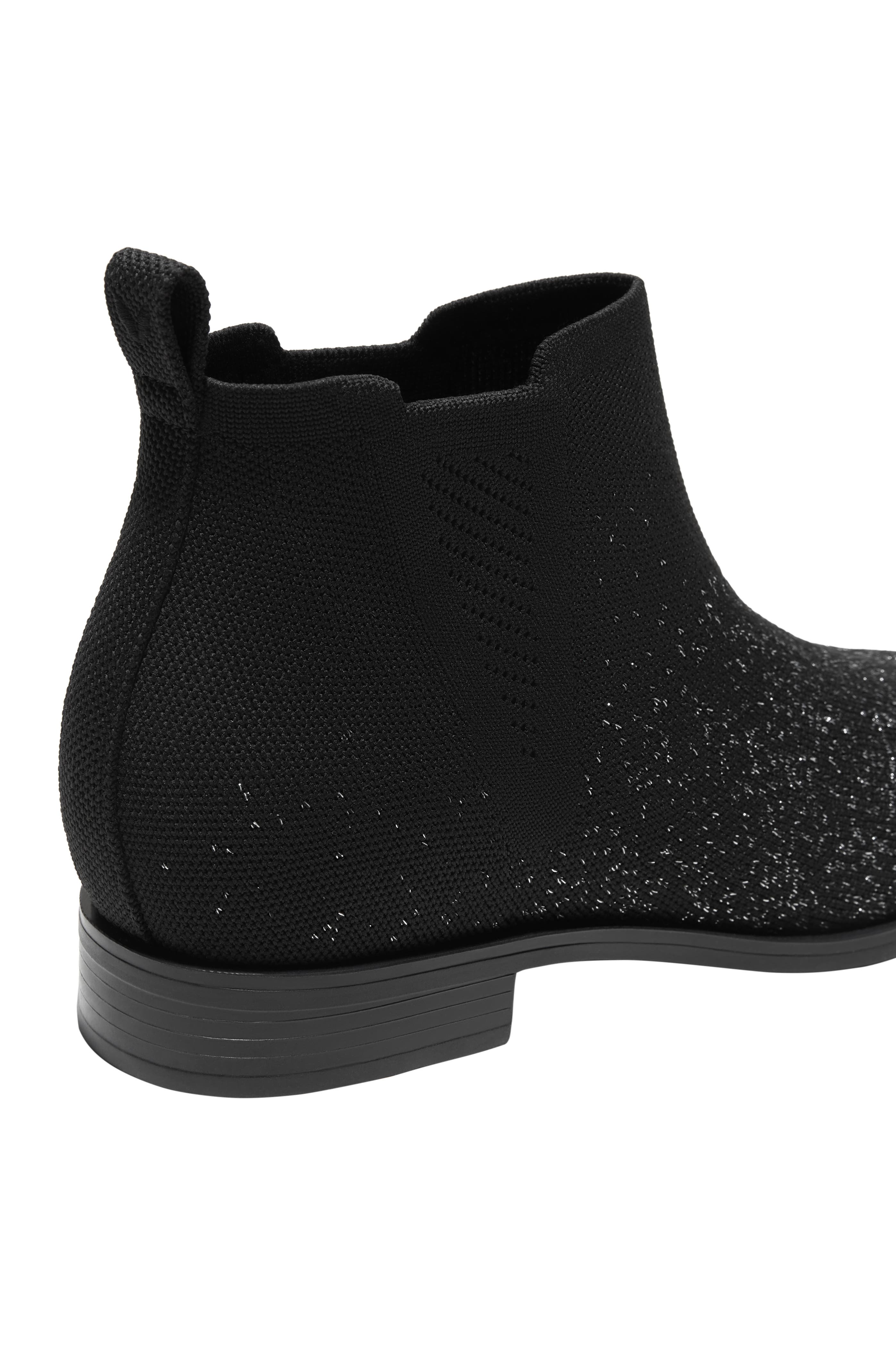 Ryan Slip-On Chelsea Boots, Alternate, color, Black Netallic
