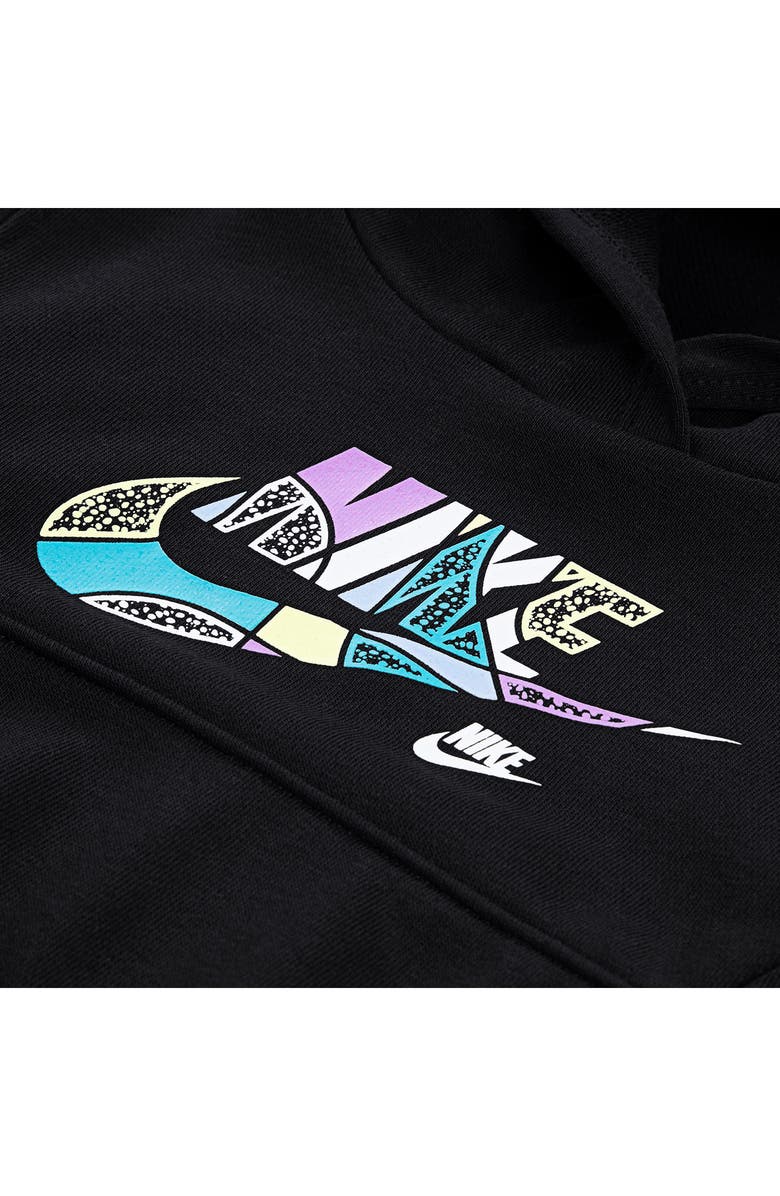 Nike Outline Hoodie & Joggers Set, Alternate, color, Light Smoke Grey Heather/Black