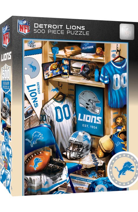 Detroit Lions Locker Room 500pc Puzzle