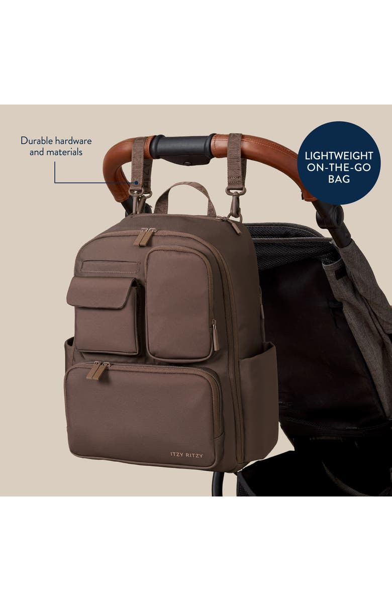 Itzy Ritzy Belong Utility Backpack, Alternate, color, Mocha