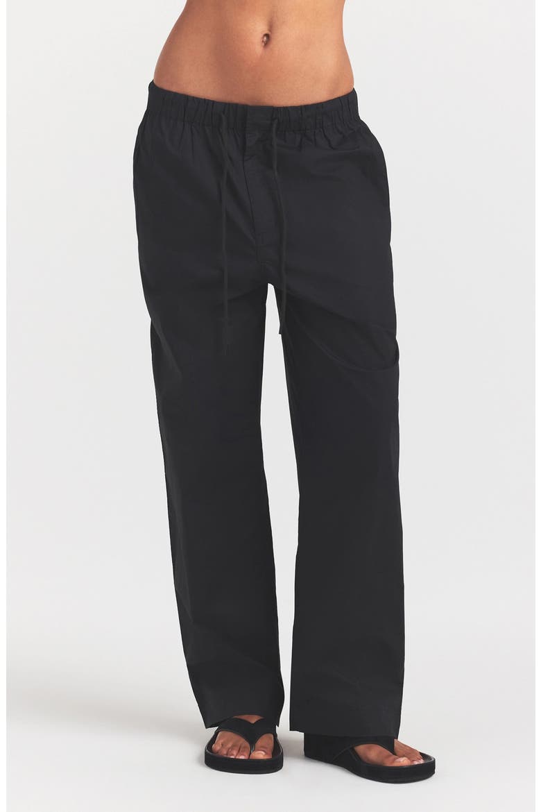 Oversize Straight Leg Pants, Alternate, color, ONYX