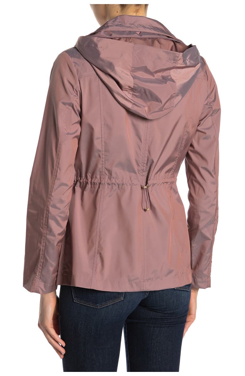 Cole Haan Water Repellent Hooded Parka, Alternate, color, Mauve