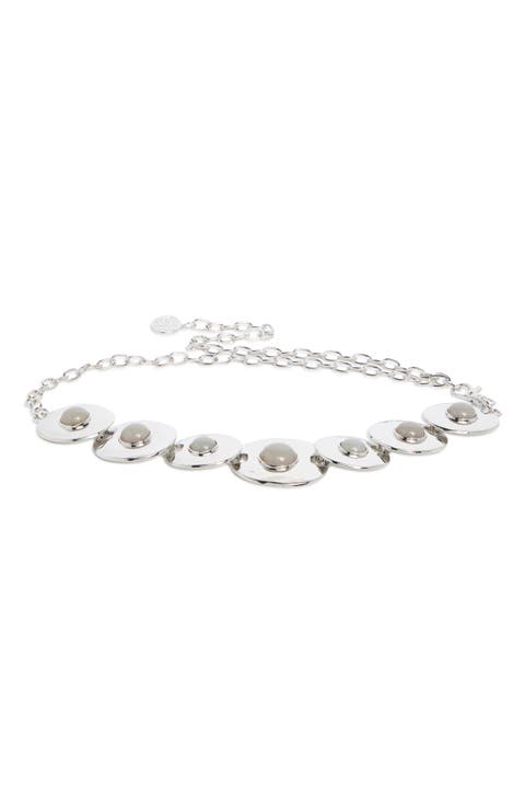 Hammered Disc Resin Chain Belt