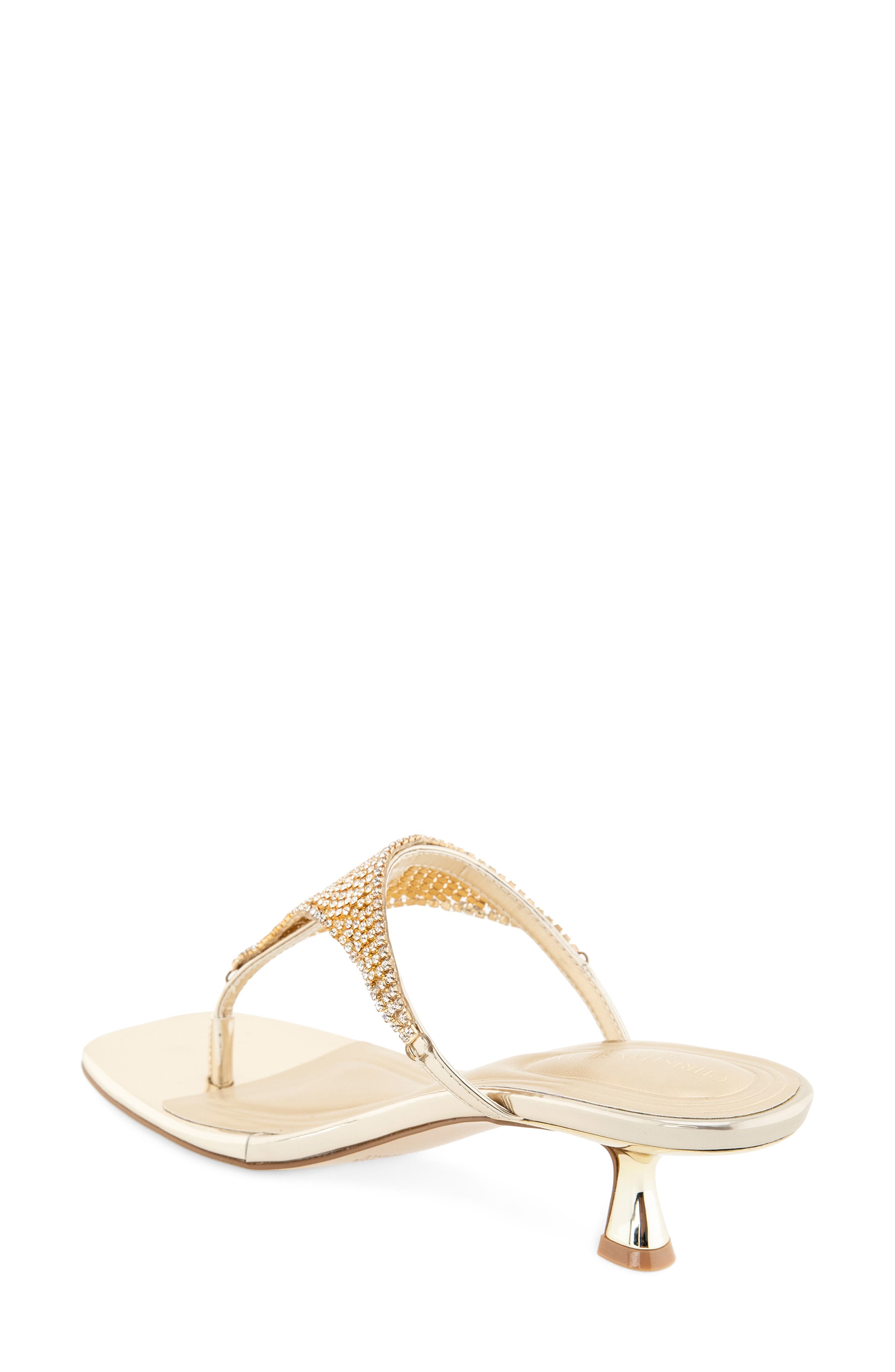 Imay Kitten Heel Sandal, Alternate, color, GOLD