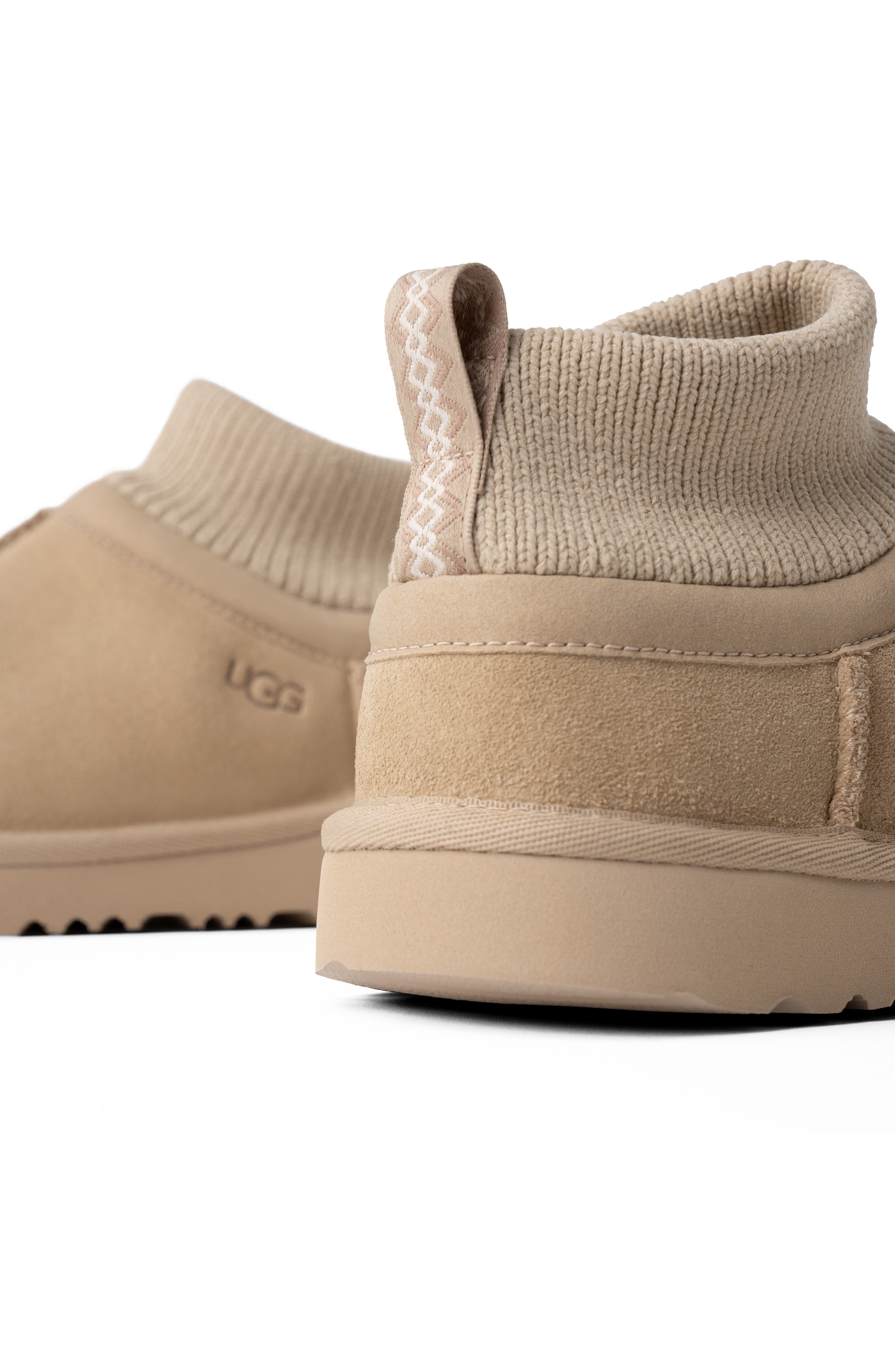 UGG<sup>®</sup> Kids' Classic Ultra Stretch Cuff Bootie, Alternate, color, Mustard Seed