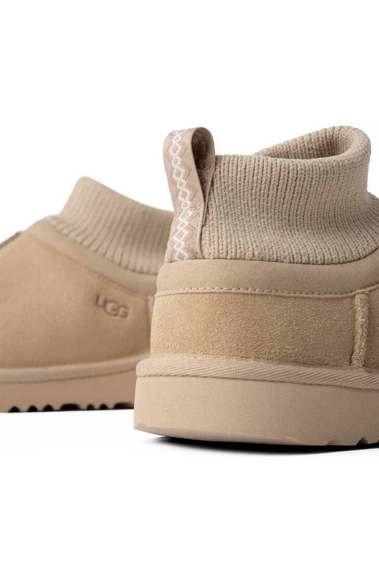 UGG<sup>®</sup> Kids' Classic Ultra Stretch Cuff Bootie, Alternate, color, Mustard Seed