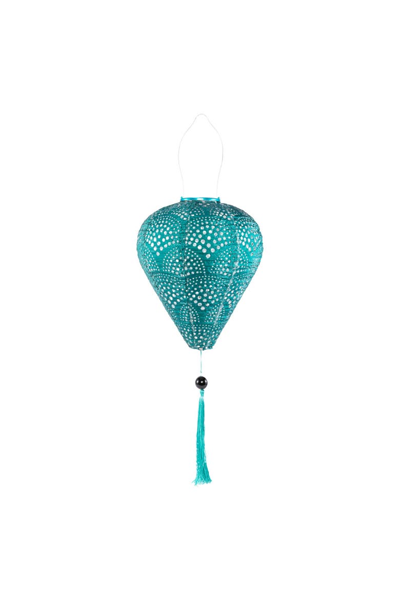 Soji Stella - Tassel Balloon - Solar Lantern, Main, color, Jade