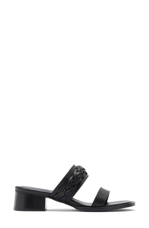 See By Chloé Braided Slide Sandal In Nero 999 Nero