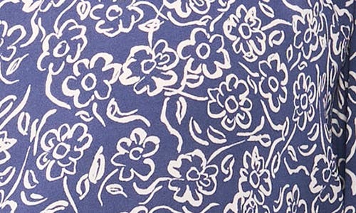 CECE CECE PRINT THREE BUTTON-UP SHIRT 