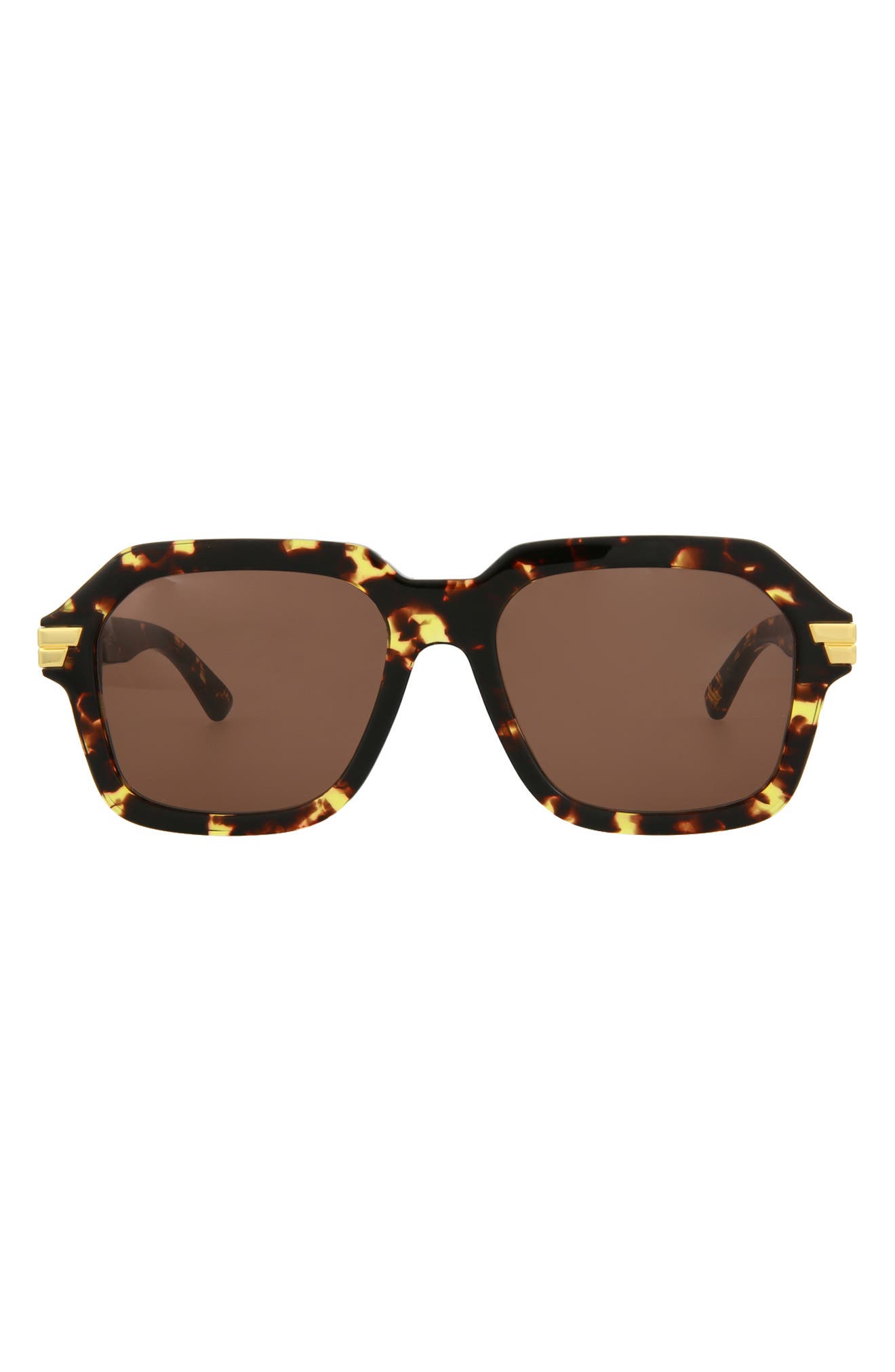 Bottega Veneta 56mm Oversized Square Sunglasses